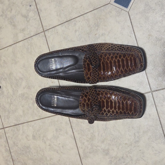 Stuart Weitzman Shoes - Stuart Weitzman brown slip on shoes size 10N